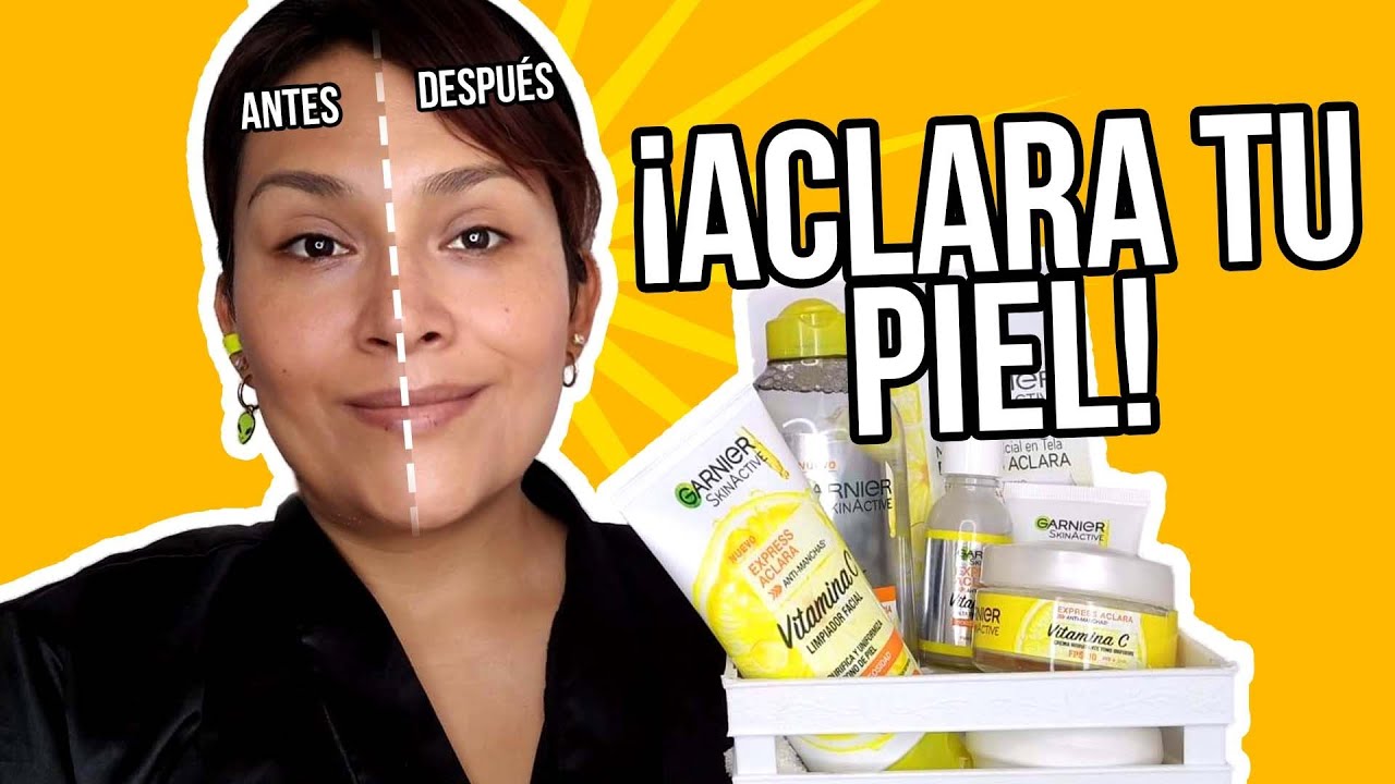 🔴 Garnier Express Aclara Antimanchas /💆🏻‍♀️RUTINA DE SKINCARE