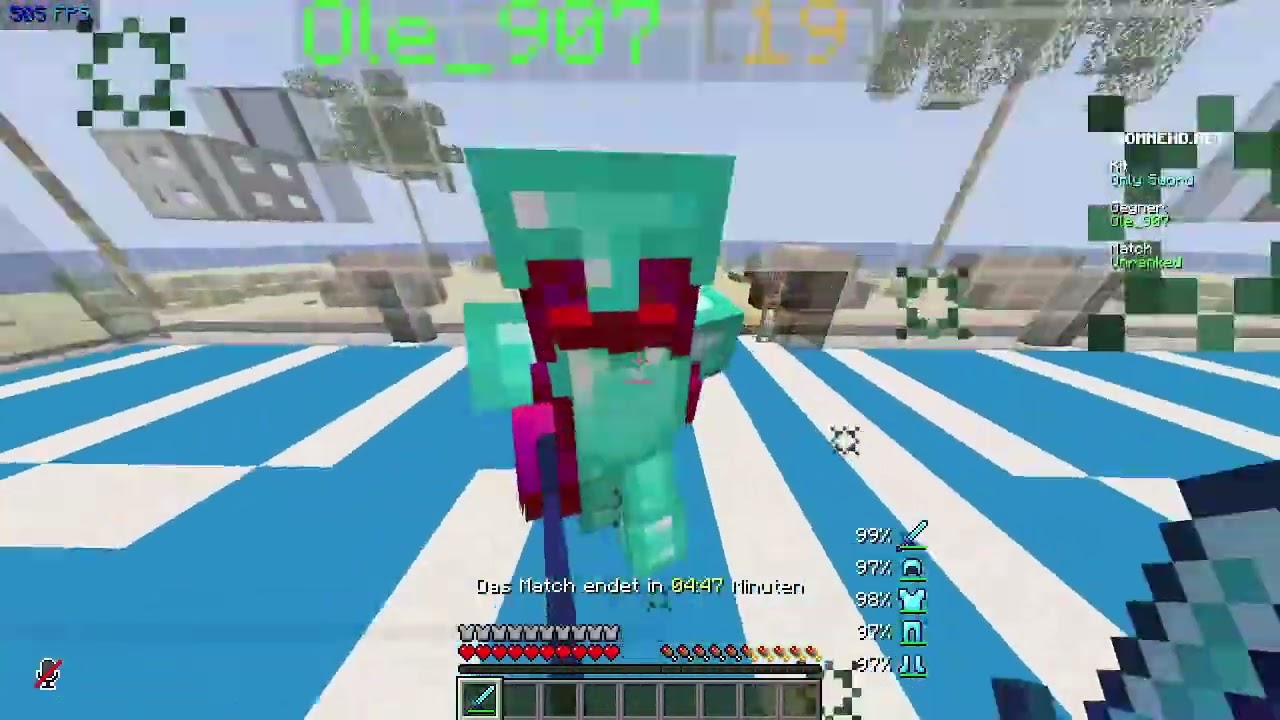 Wir spielen noch einmal Gomme und hoffen das Minecraft Risiko Morgen startet