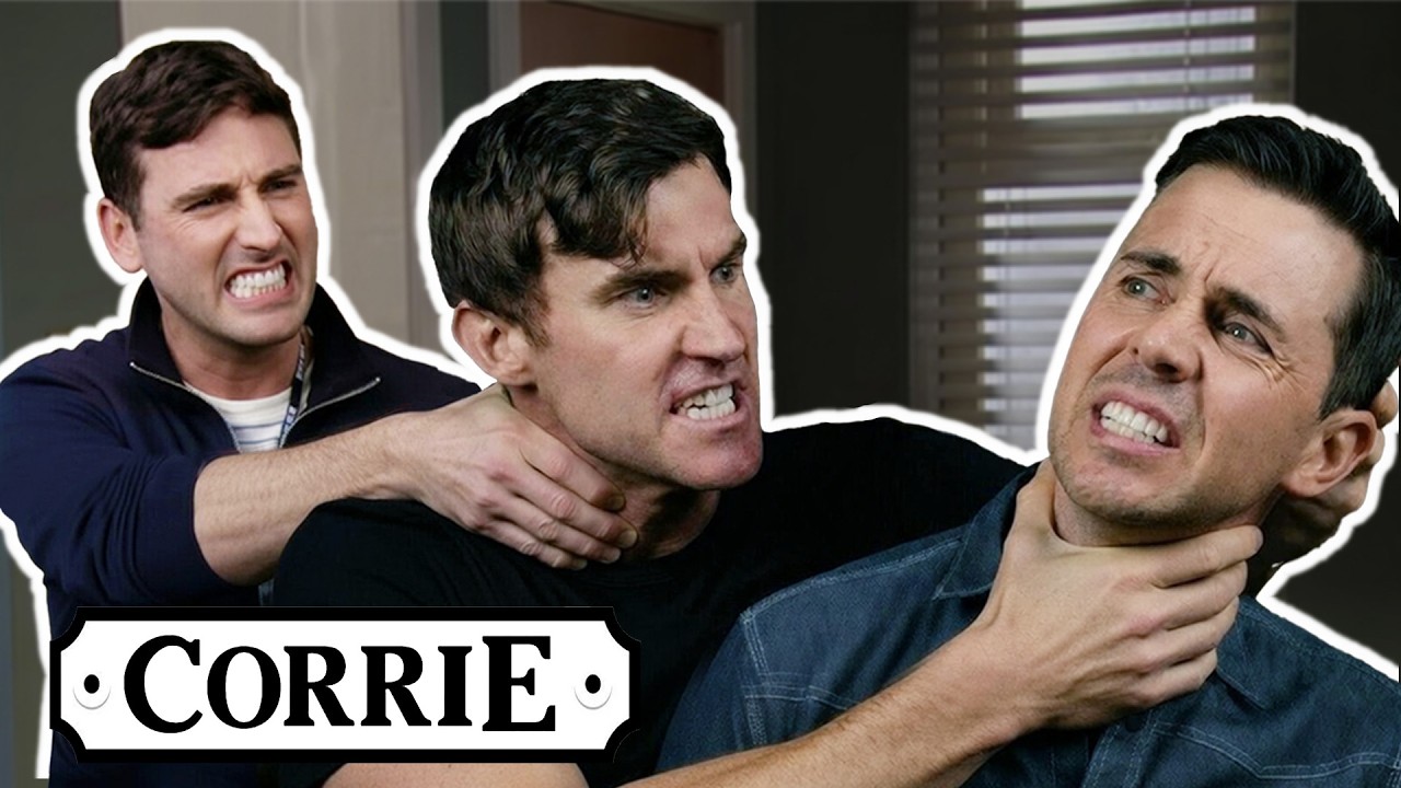Kit Catches Theo Red Handed Attacking Todd | Coronation Street