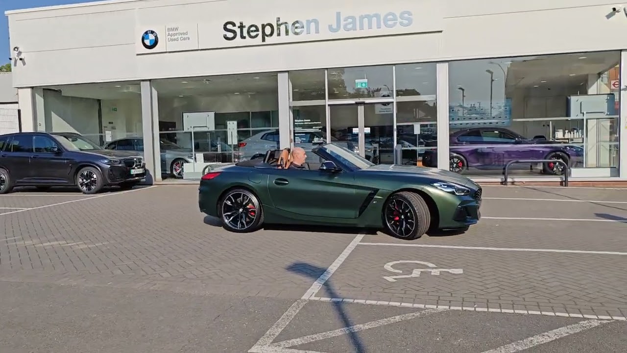 Latest addition to the garage, a new BMW Z4 M40i Handschalter Edition.