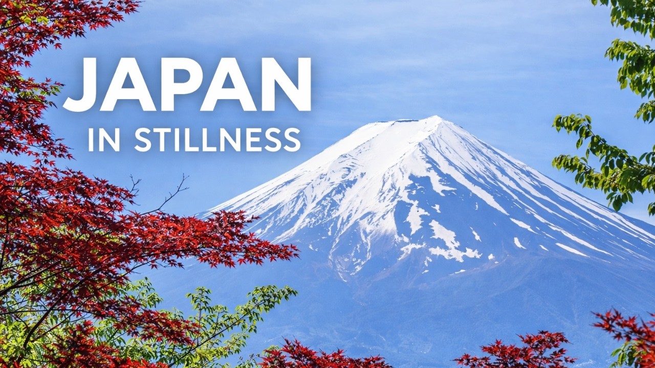 Japan In Stillness 🇯🇵 | A Peaceful 4K Journey Through Timeless Landscapes