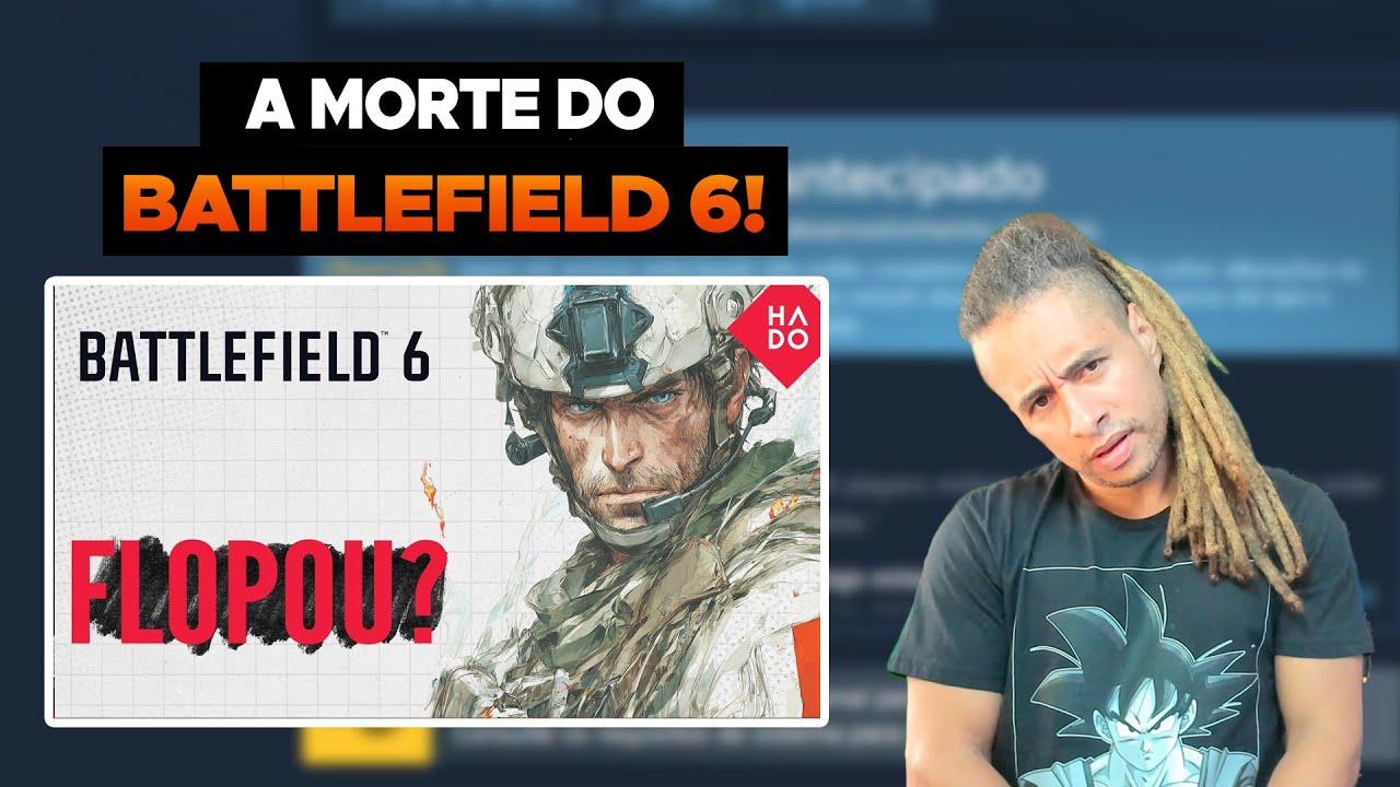 ZEUS REACT: BATTLEFIELD 6 VS ARC RAIDERS: POR QUE TODO MUNDO LARGOU O BF6!