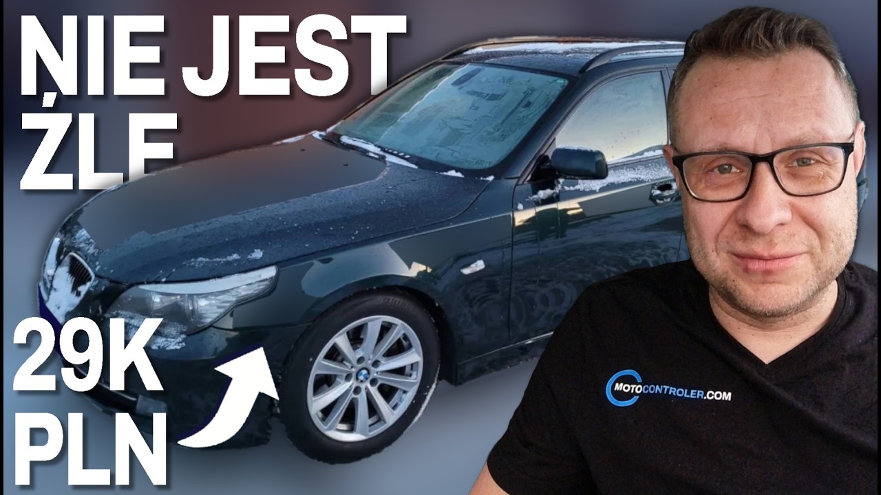 Nie jest źle - BMW 530i 3.0 Benzyna 272 KM 2007 rok 315000 km 29000 zł