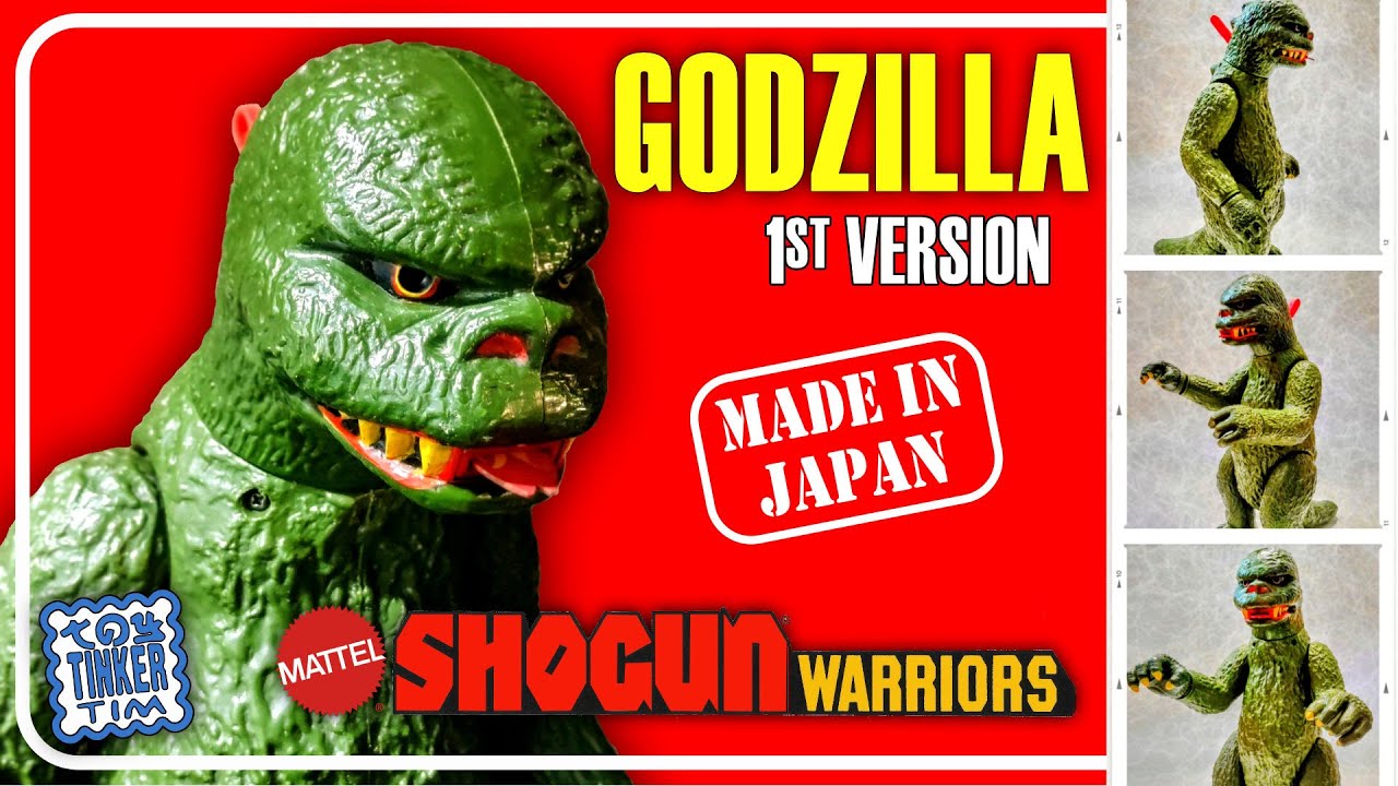 Mattel Godzilla Shogun Warriors 1977 Toho Bandai - V1 Сделано в Японии