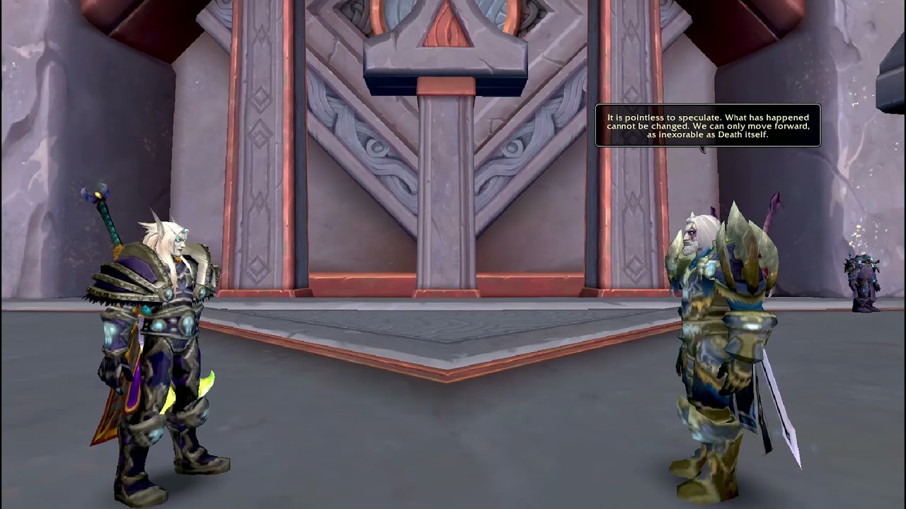 Koltira and Thassarian in Oribos