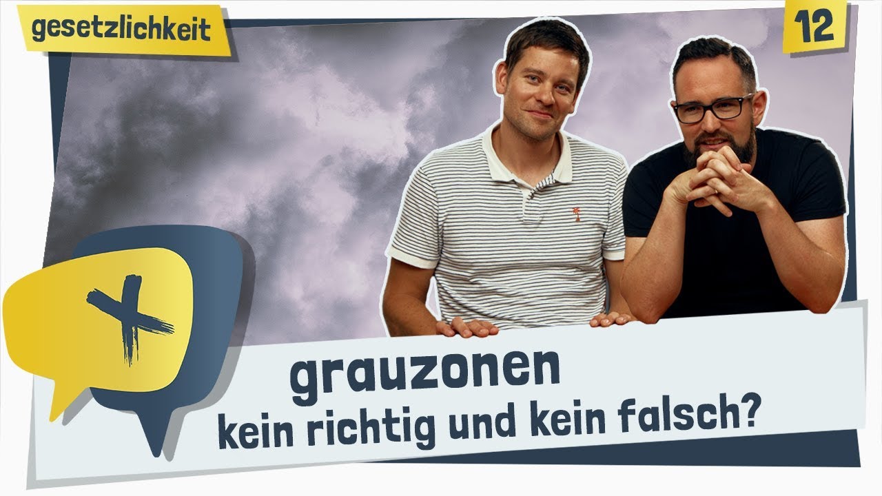 Gibt&acute;s In Der Bibel Grauzonen? | Gesetzlichkeit | crosstalk ᴴᴰ