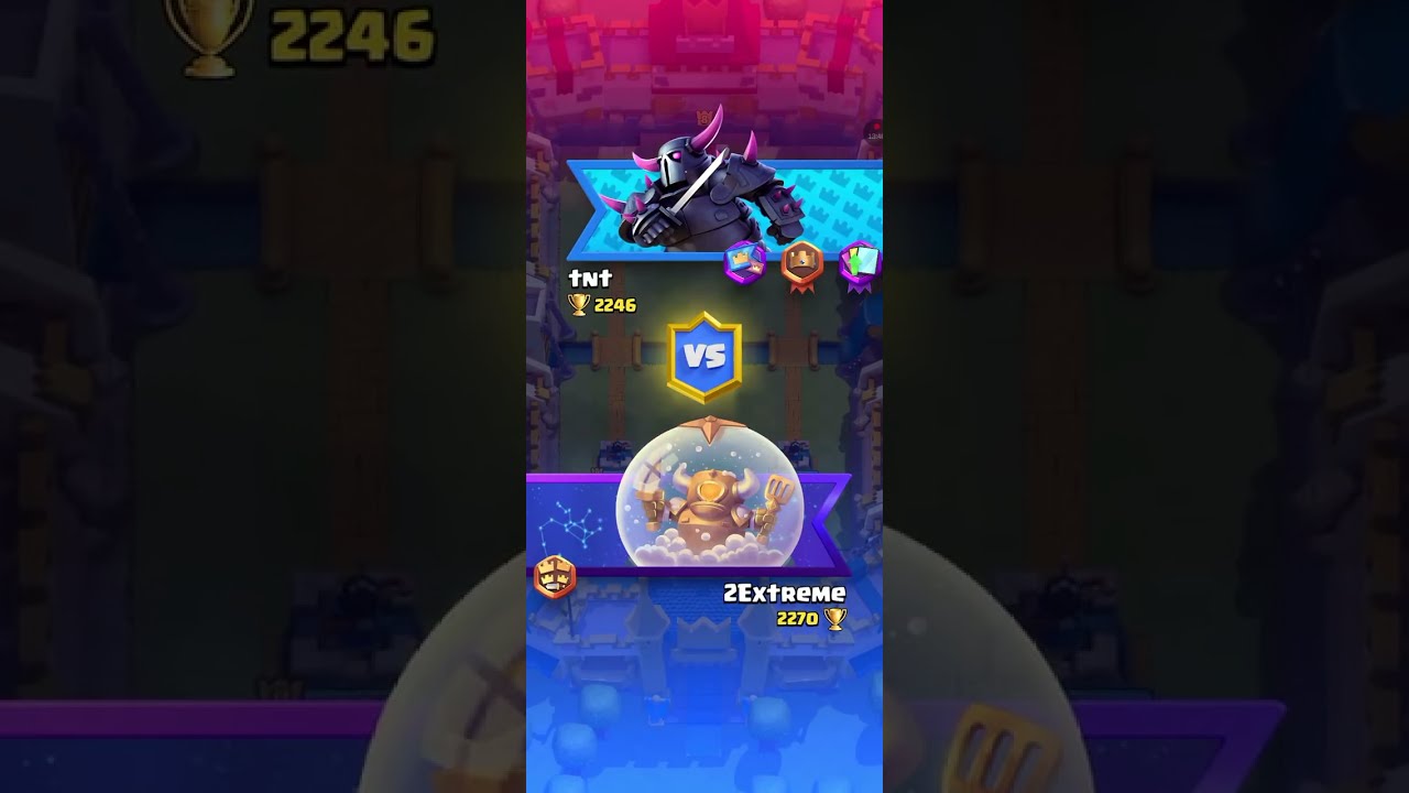 Clash Royale GamePlay win streak was cut short right at the end