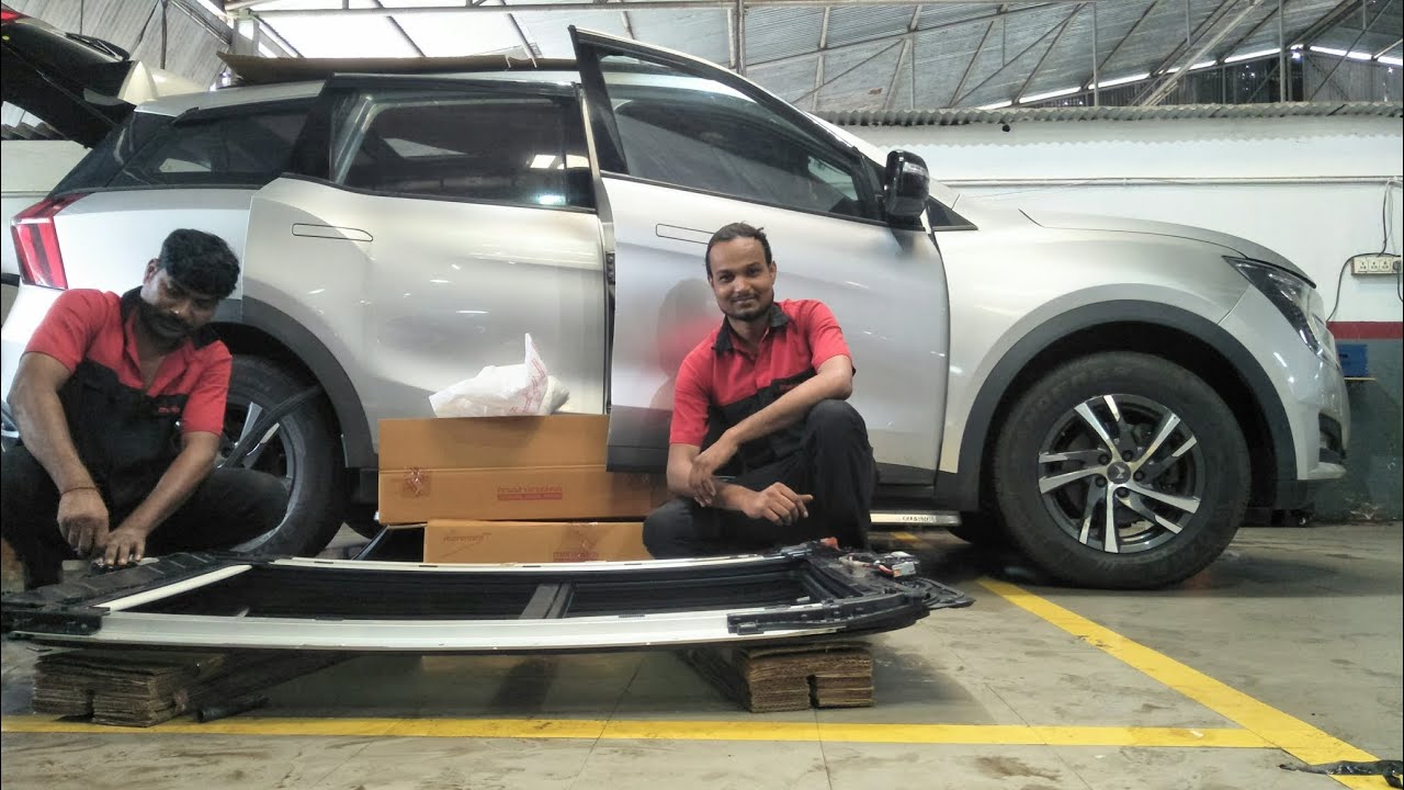 XUV 700 Sun roof sunshade replace