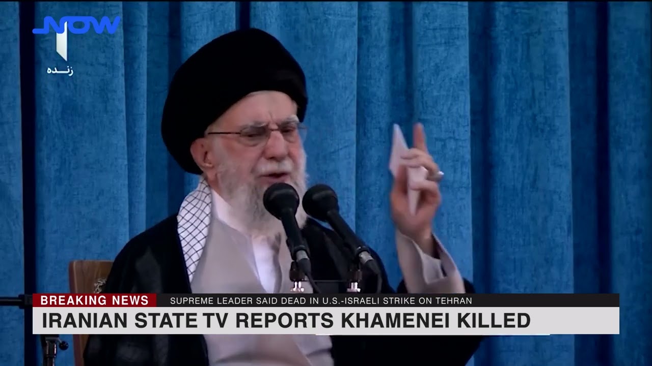 Iranian state TV reports Khamenei killed