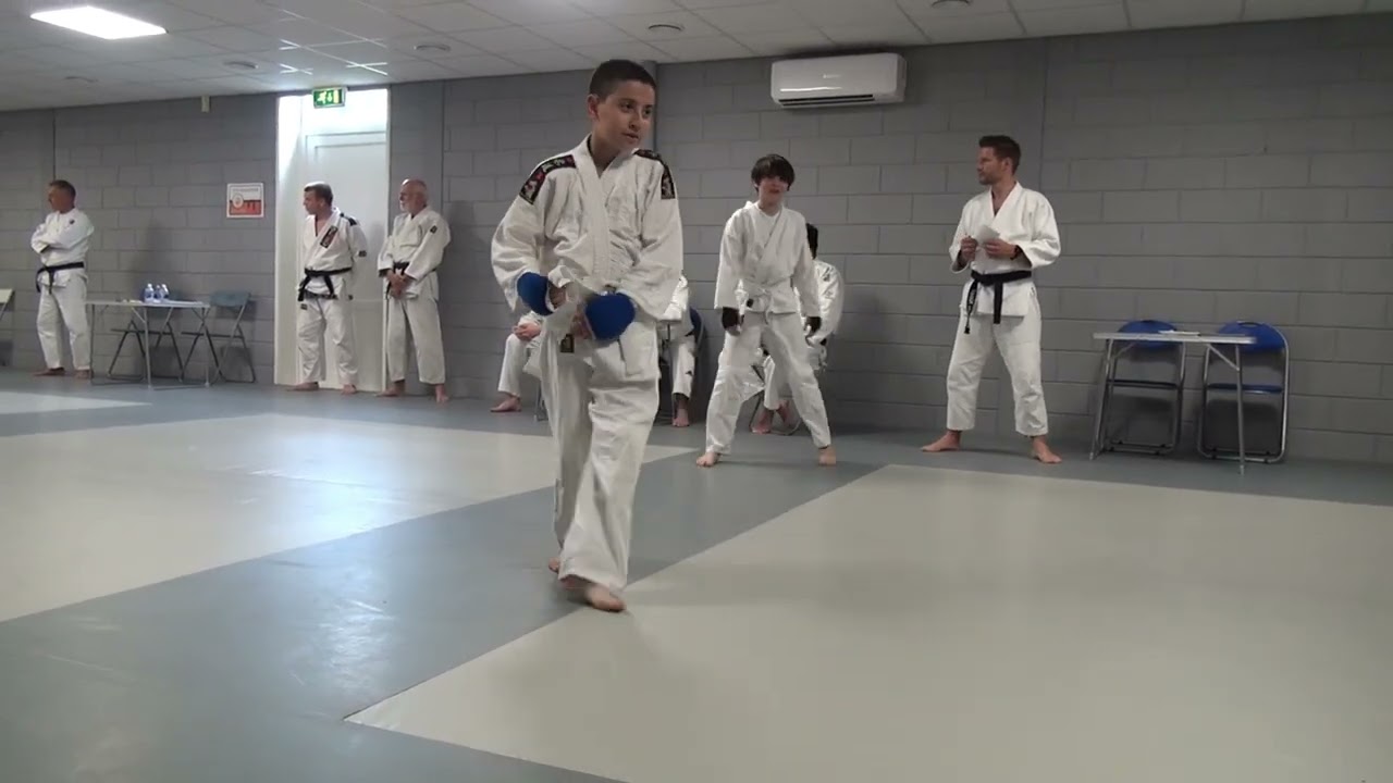 Jiu Jitsu Examen 💪 Gele Band 👍 * Burak & Dimas 👌