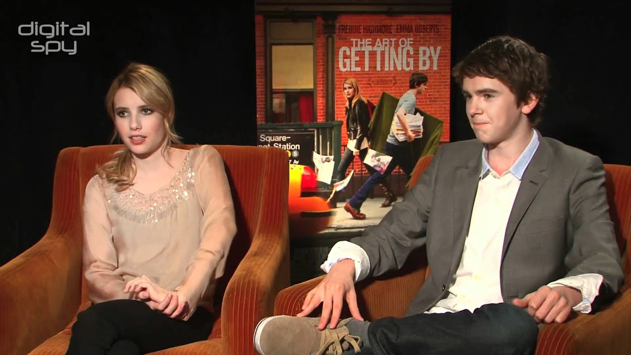 Emma Roberts and Freddie Highmore on The Art Of Getting By