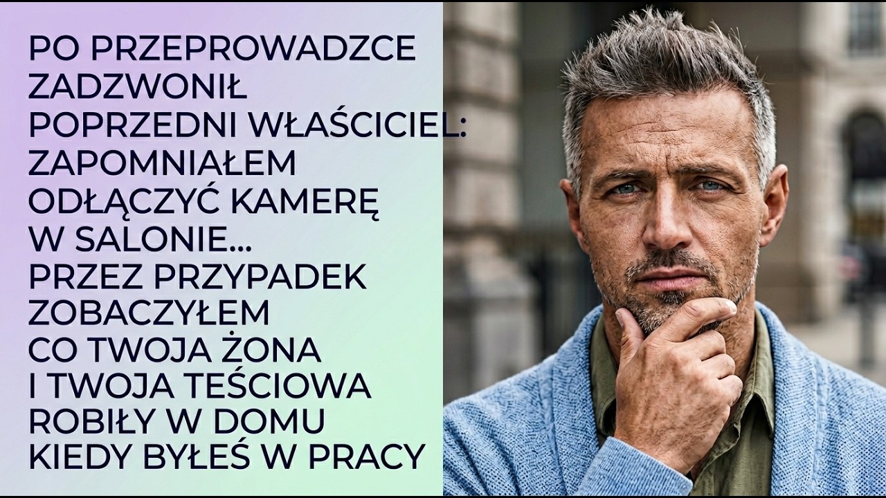 „Nie mów żonie… masz kamerę w salonie” — USŁYSZAŁEM od poprzedniego właściciela domu