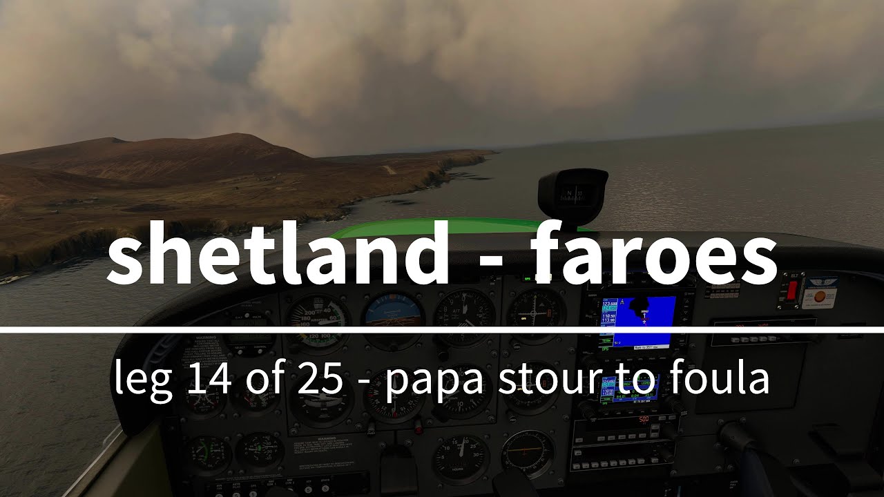 Papa Stour to Foula - Leg 14/25 Shetland & Faroes Tour