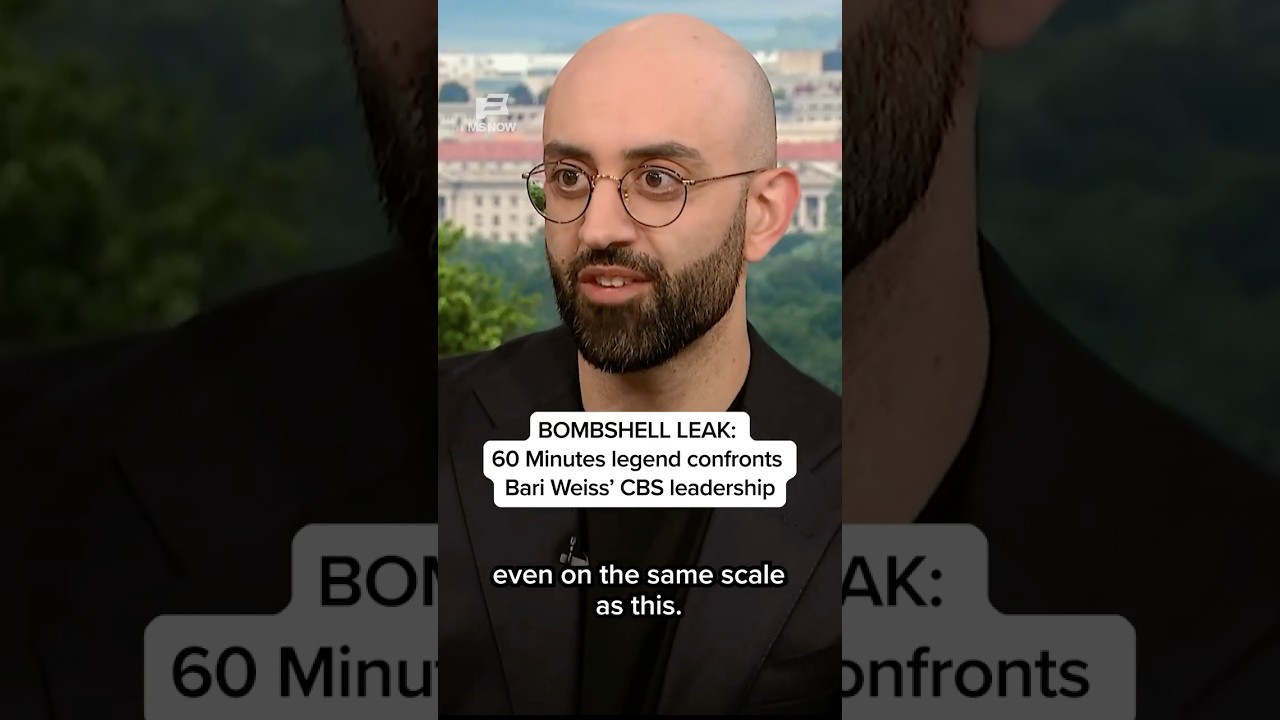BOMBSHELL LEAK: 60 Minutes legend confronts Bari Weiss' CBS leadership