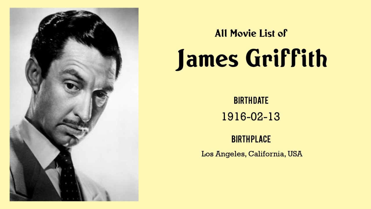 James Griffith Movies list James Griffith| Filmography of James Griffith
