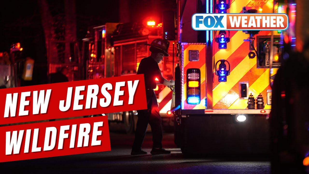 New Jersey Wildfire Forces Thousands To Flee As Thick Smoke Chokes Communities Along Jersey Shore