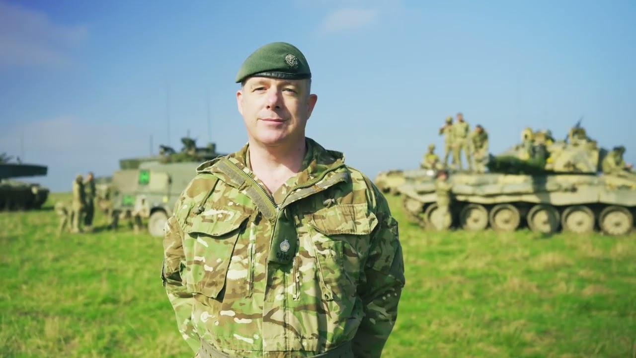 British Army Tank Training on Salisbury Plain | King's Royal Hussars
