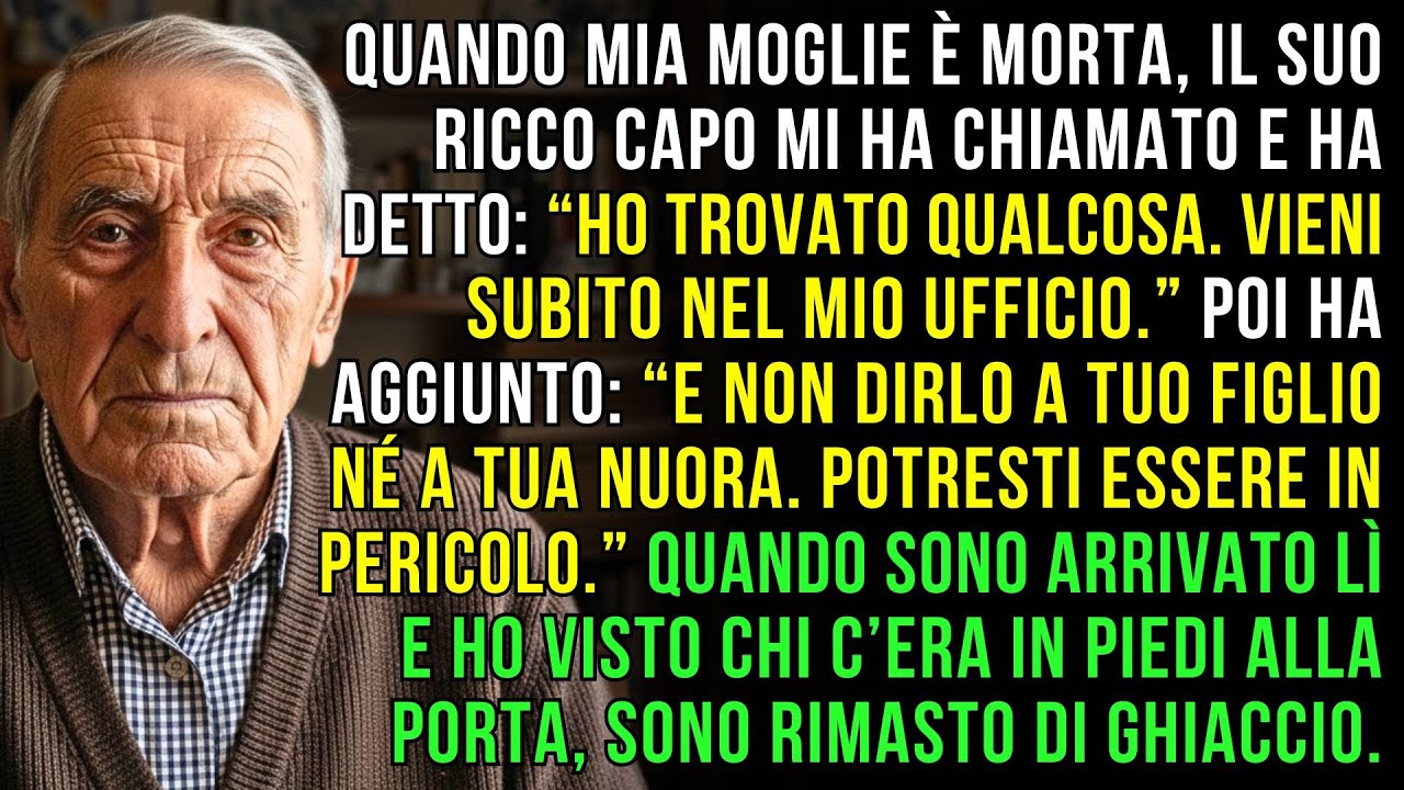 Il giorno del funerale di mia moglie, il suo capo mi ha chiamato: “Devi vedere questo!” Storia reale