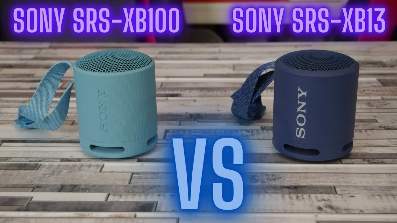 Sony SRS-XB100 vs Sony SRS-XB13 - blind test i por&oacute;wnanie głośnik&oacute;w