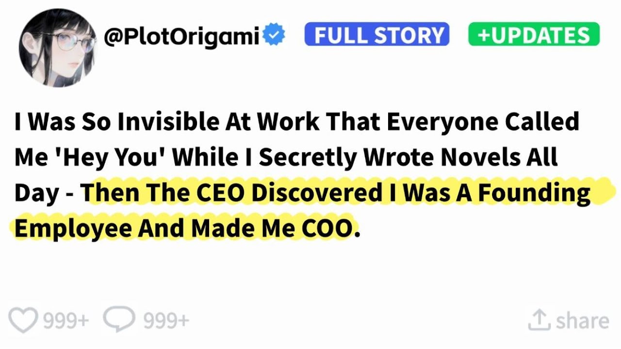 [FULL STORY] The Invisible Employee Who Accidentally Became COO