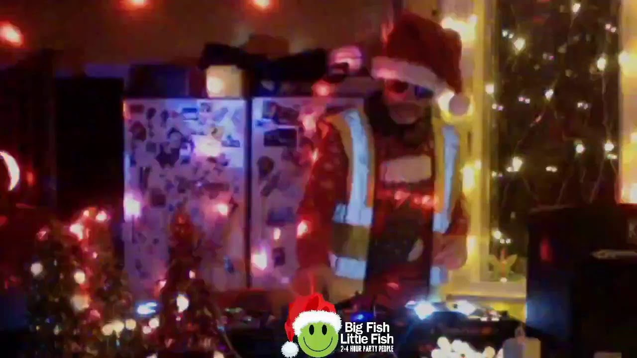 Big Fish Little Fish Festive Virtual Kitchen Rave 6 December 2020 DJ Spoon Eating Robot