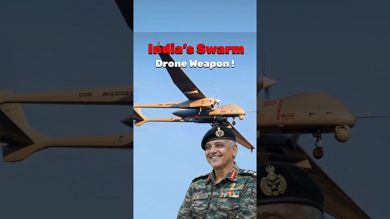 Indian Army Working on Drone Swarm Weapon