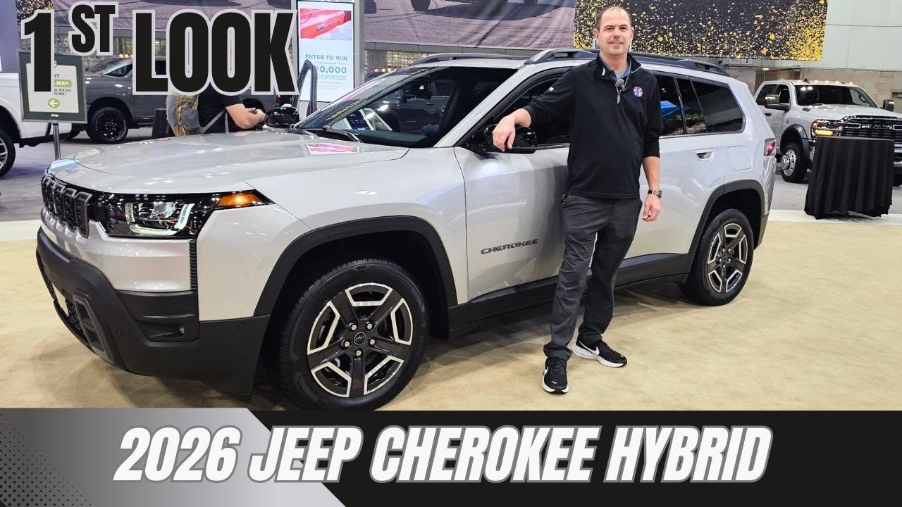 Jeep Cherokee Hybrid 2026 | Первый взгляд | Это современный XJ? | Обзор