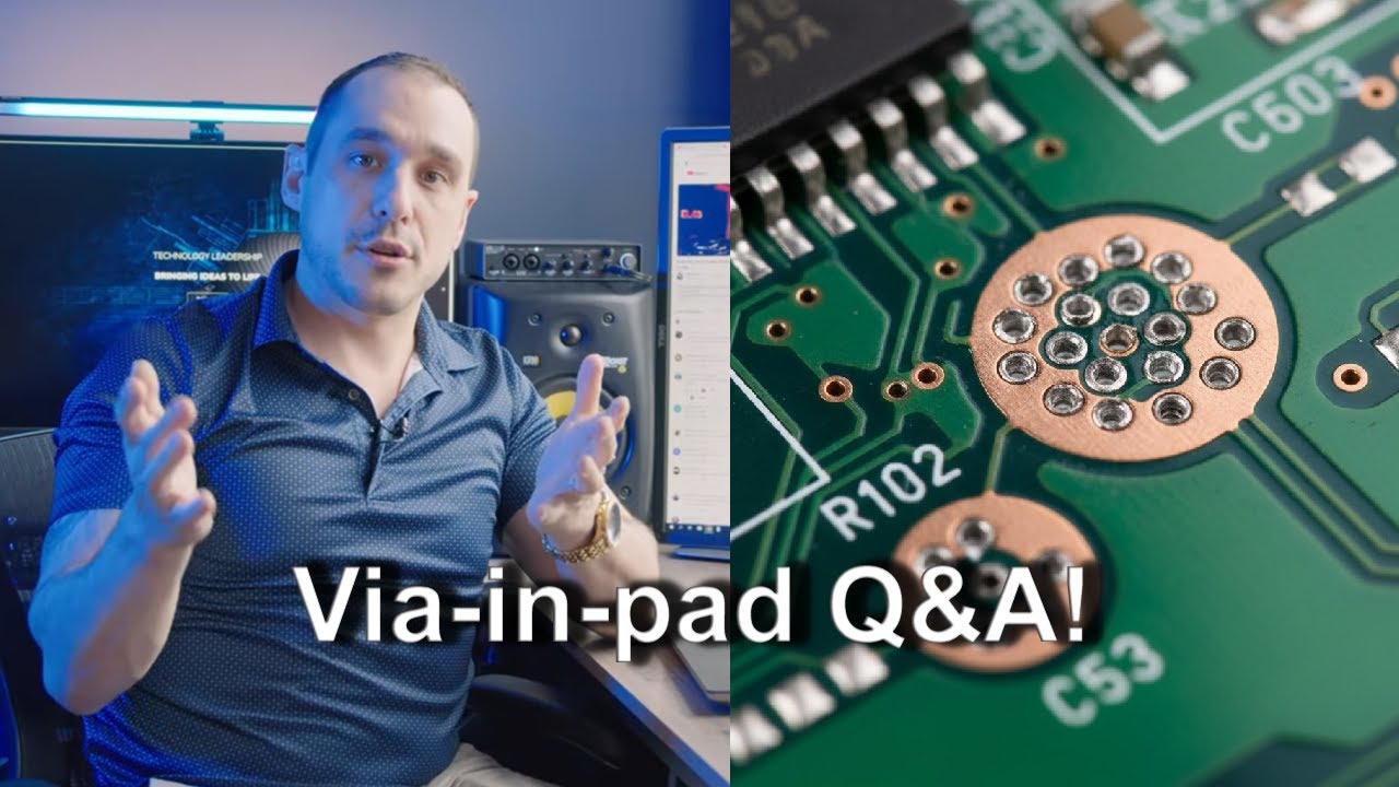 Vias on vias on vias (in pad) | PCB Design Office Hours #10 With Zach Peterson