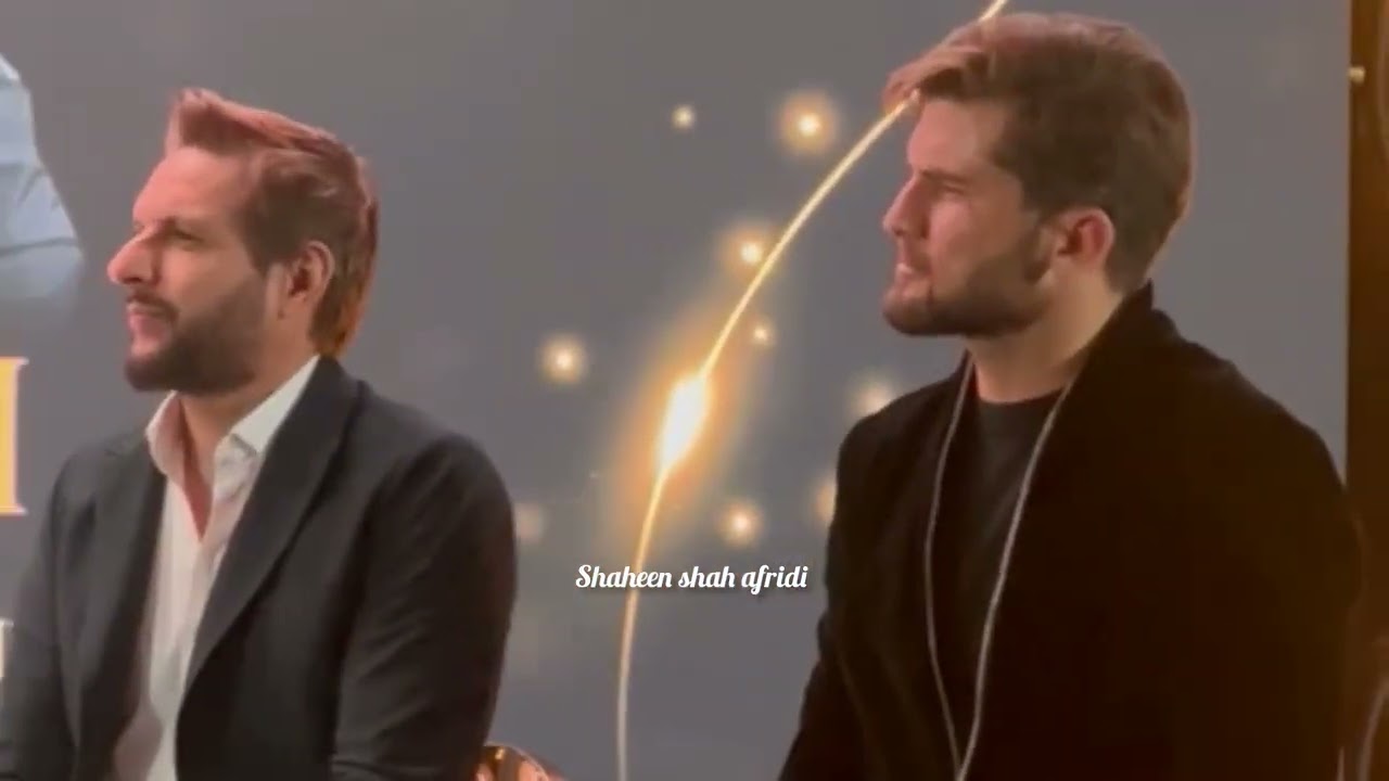 shahid afridi and Shaheen afridi together in UK for Shahid Afridi Foundation event