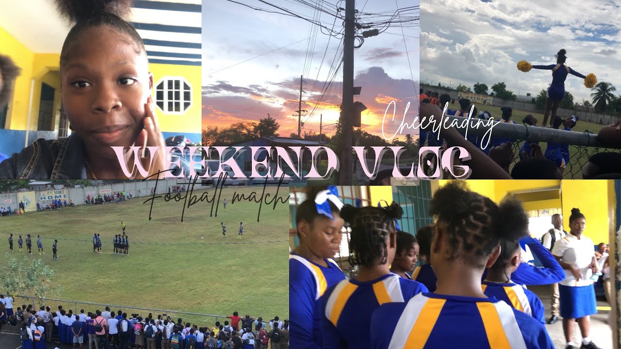 WEEKEND VLOG // cheering 📣 at a Football game + chit chat+ madness 😭// Hairstyles