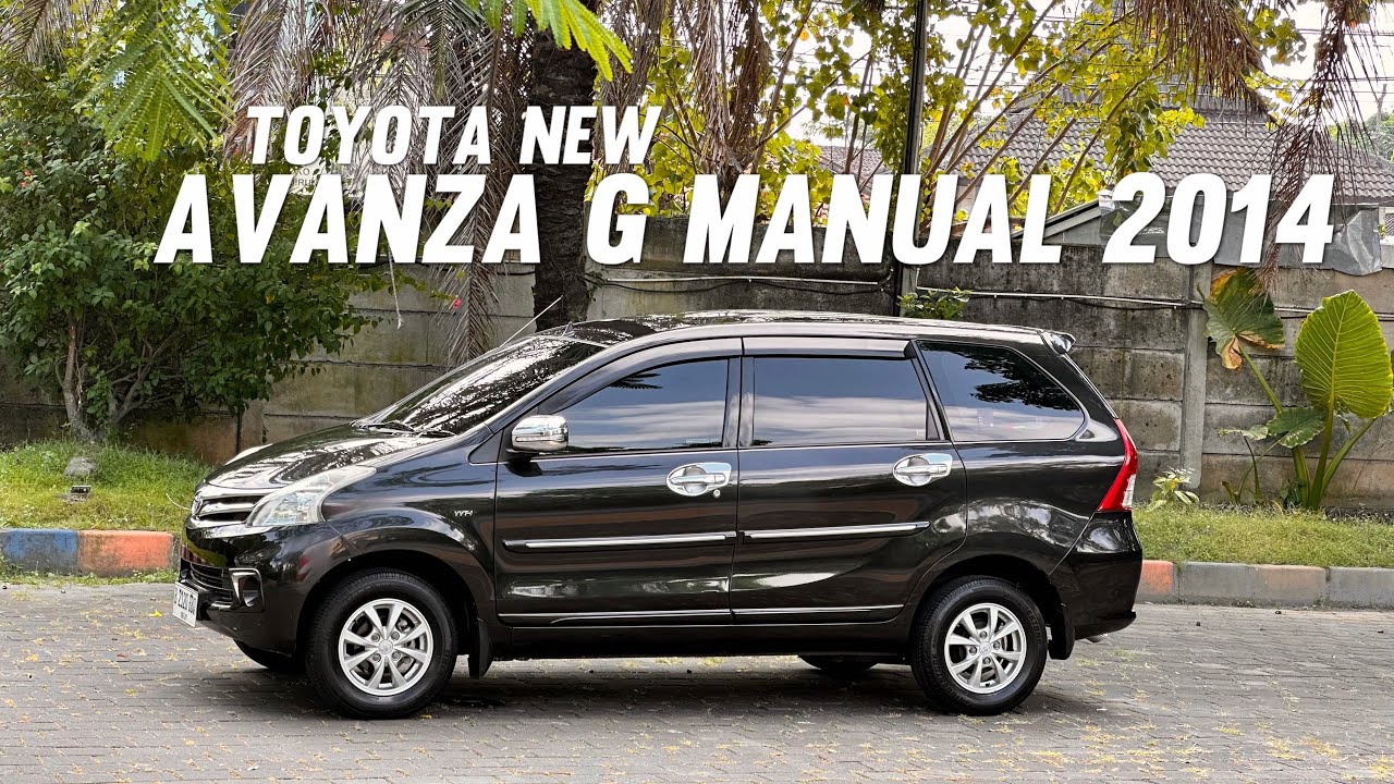KILOMETER 17K - TOYOTA AVANZA 1.3 G MANUAL 2014