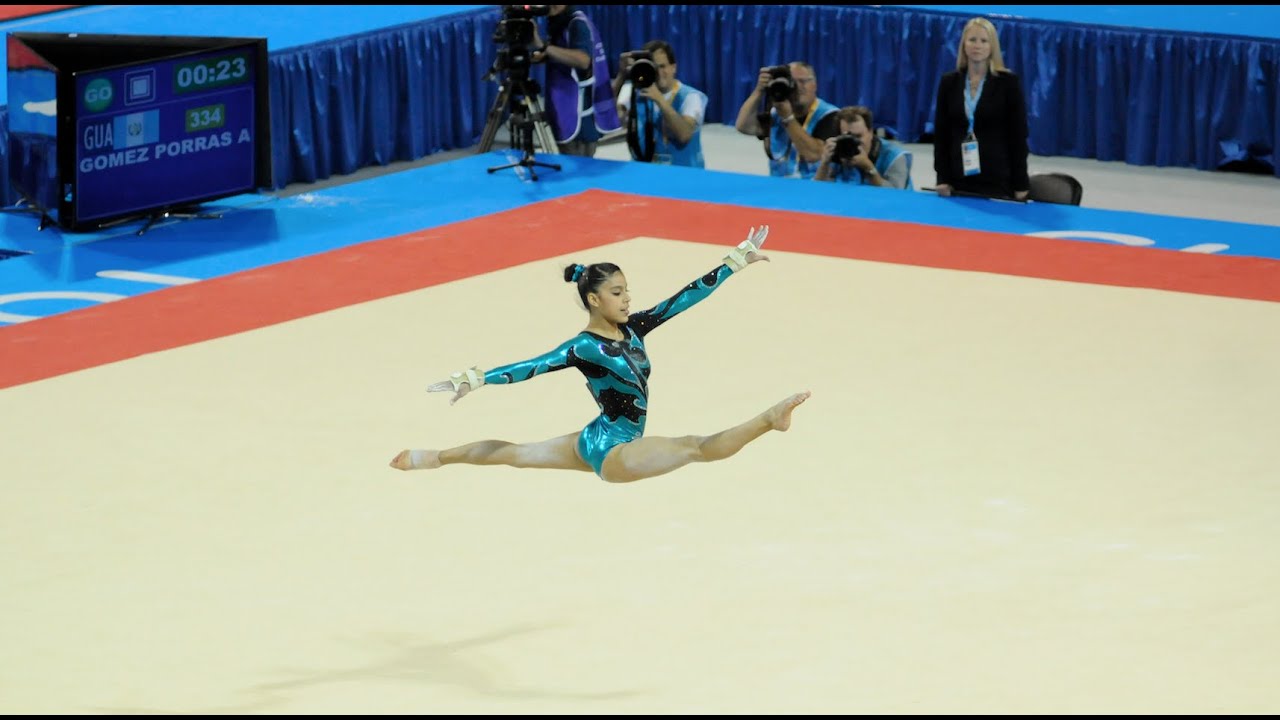 Ana Sofía Gómez se despide con una rutina de bronce