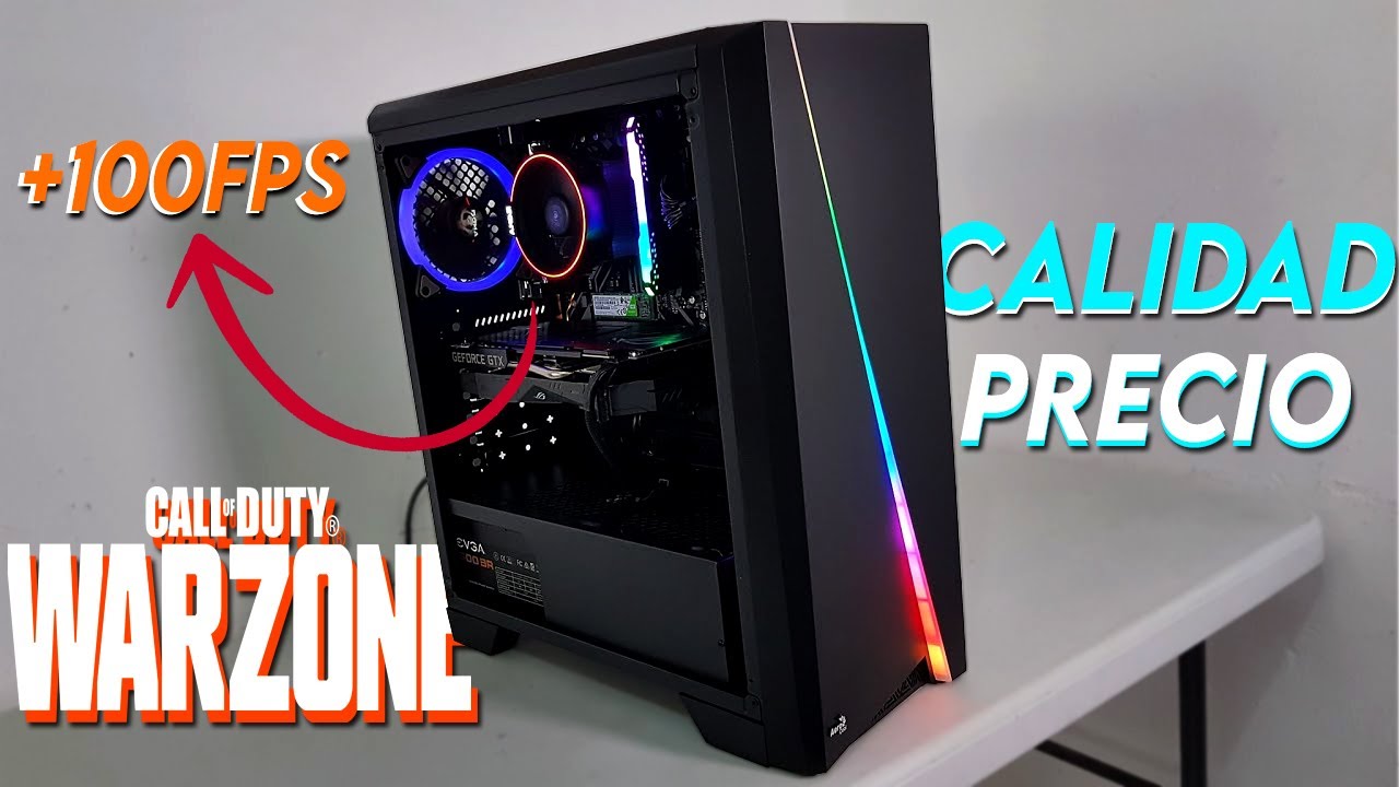 PC GAMER ULTRA BARATA PARA JUGAR WARZONE Y MUCHO MAS A +100FPS EN ESTE 2021