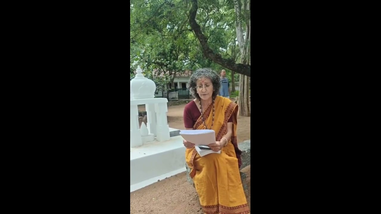 Paris, France center offering in celebration of Bhagavan Sri Ramana Maharshi’s 146th Jayanthi