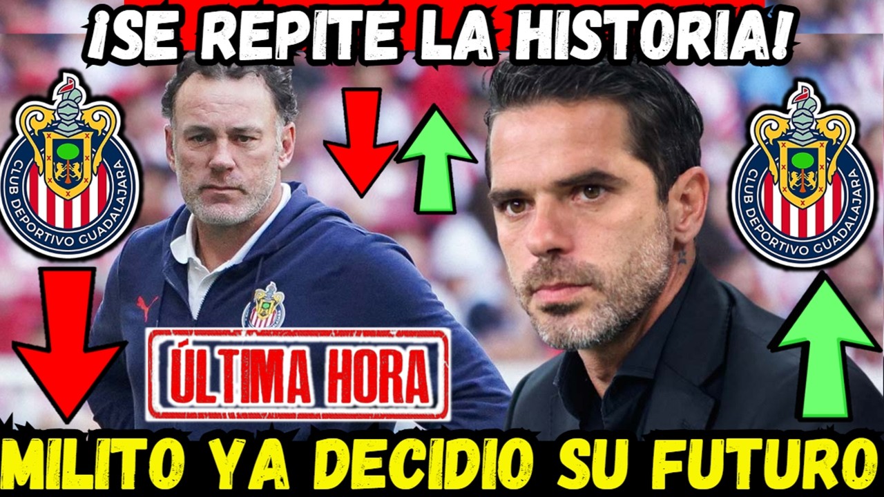 🔥🔥¡CONFIRMADO! MILITO ya DEFINIO su FUTURO con CHIVAS este 2026