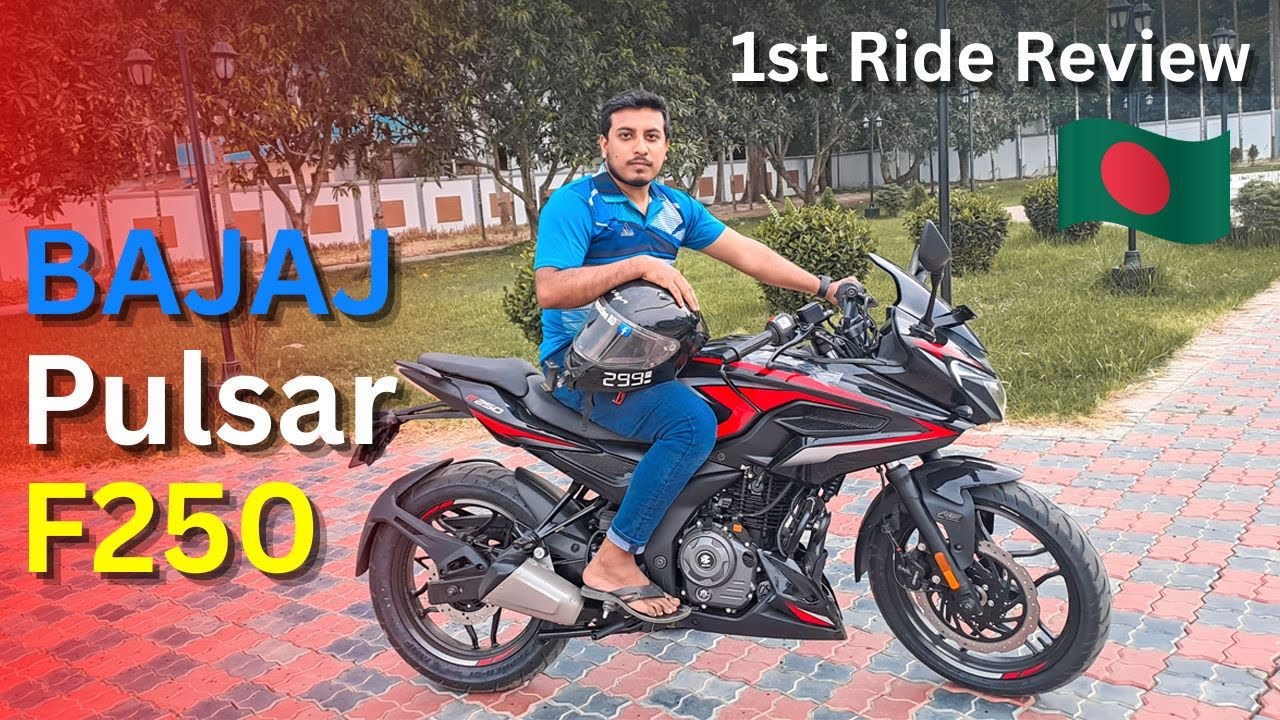 Bajaj Pulsar F250 in Bangladesh F250 Ride Experience with walkaround review by @BikeinformationBD