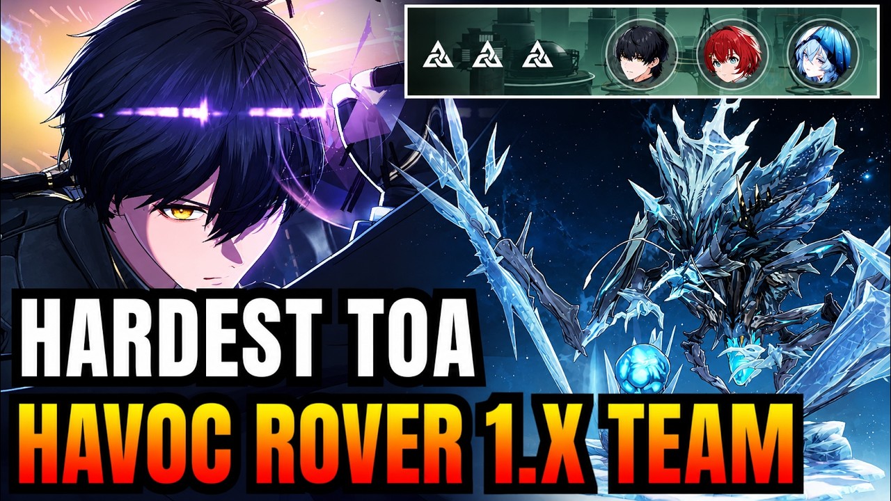 THE POWER OF MC! Havoc Rover Danjin vs Hazard 1 Tower of Adversity 3.4 [Wuthering Waves]
