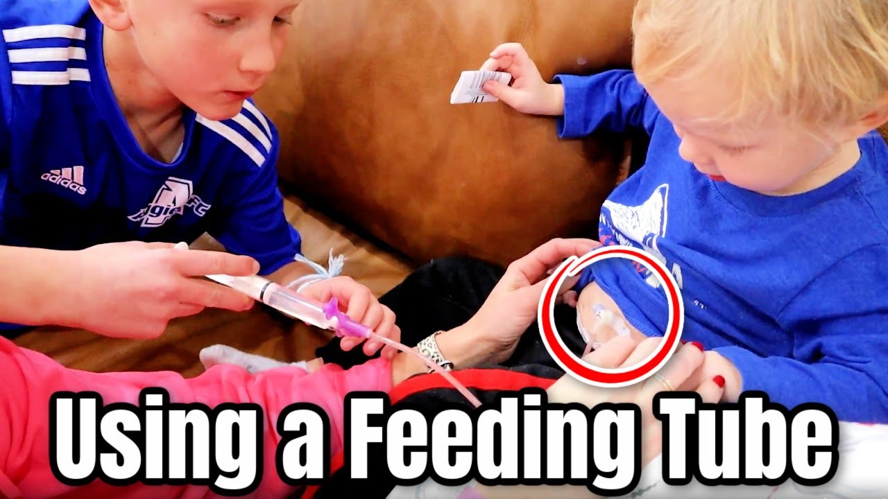 Using a feeding tube | Meet the Millers Family Vlogs