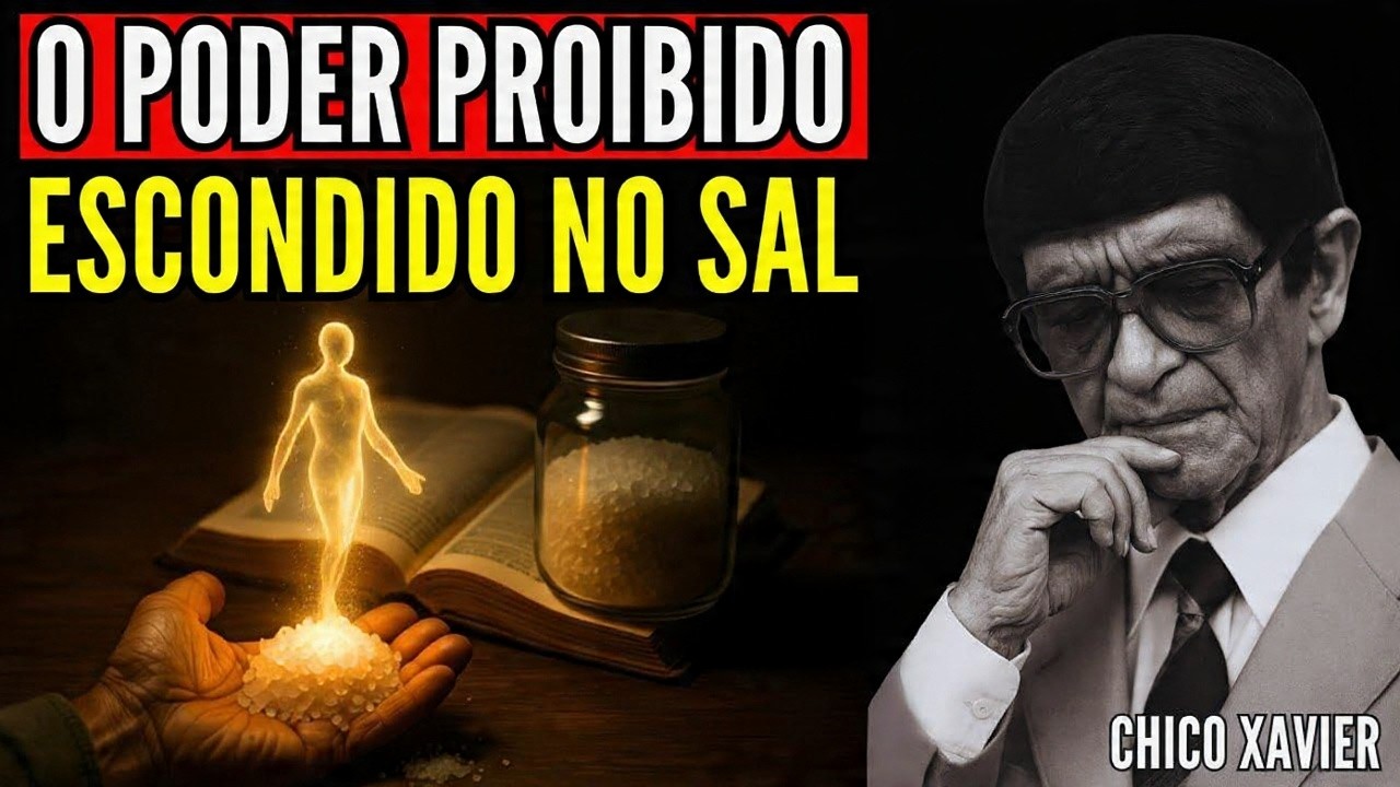 Chico Xavier Revela: O Segredo Espiritual do Sal que Você Nunca Notou