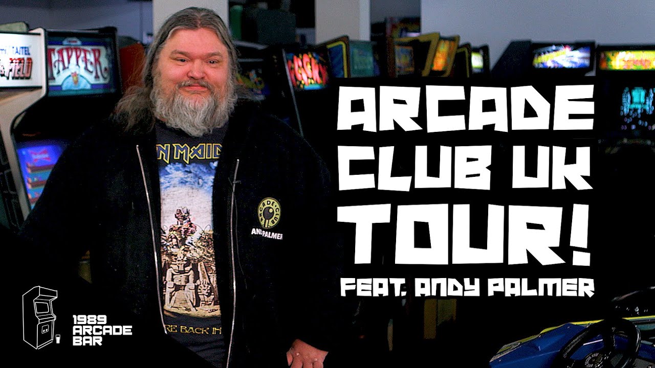 Arcade Club UK tour with owner Andy Palmer