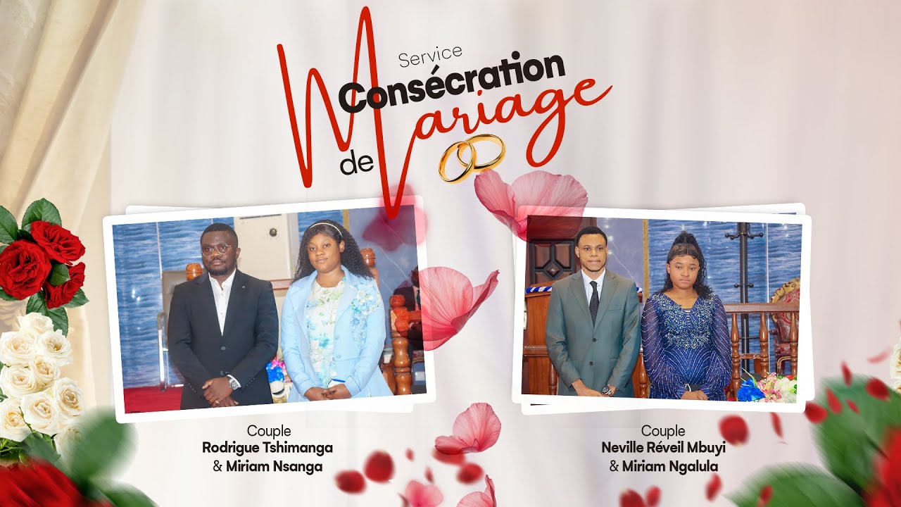 SERVICE DE CONSÉCRATION DE MARIAGE