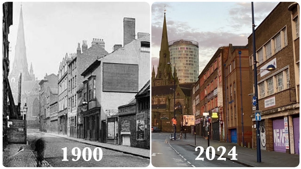 Birmingham Through Time - Moat Lane
