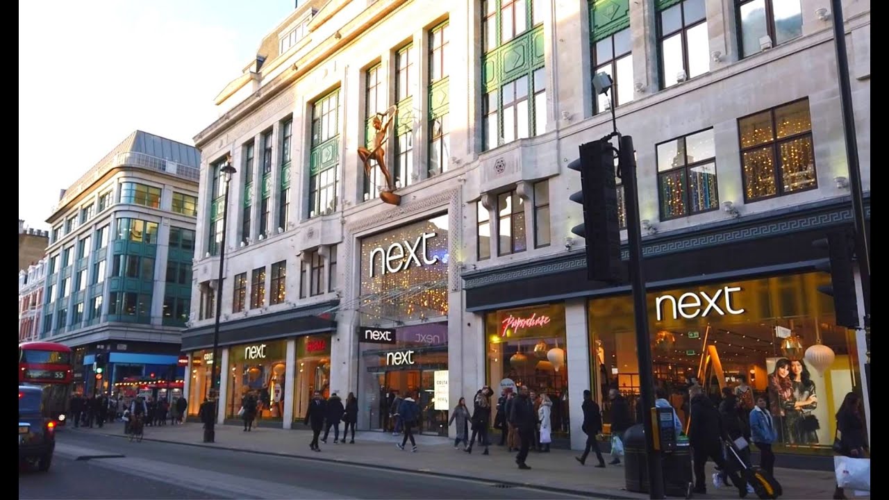 CROWDED Walking Tour - OXFORD STREET London
