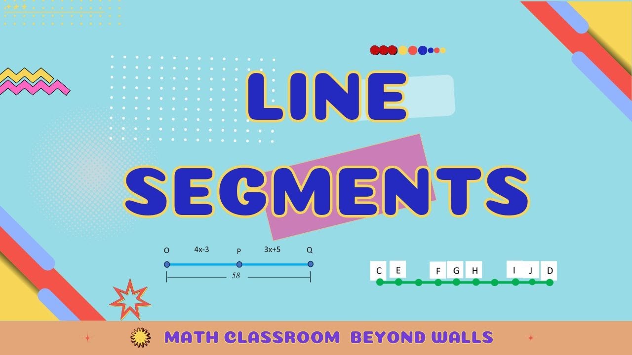 Line Segments | Learn Ruler Postulate & the Segment Addition Postulate  @MathClassroomBeyondWalls