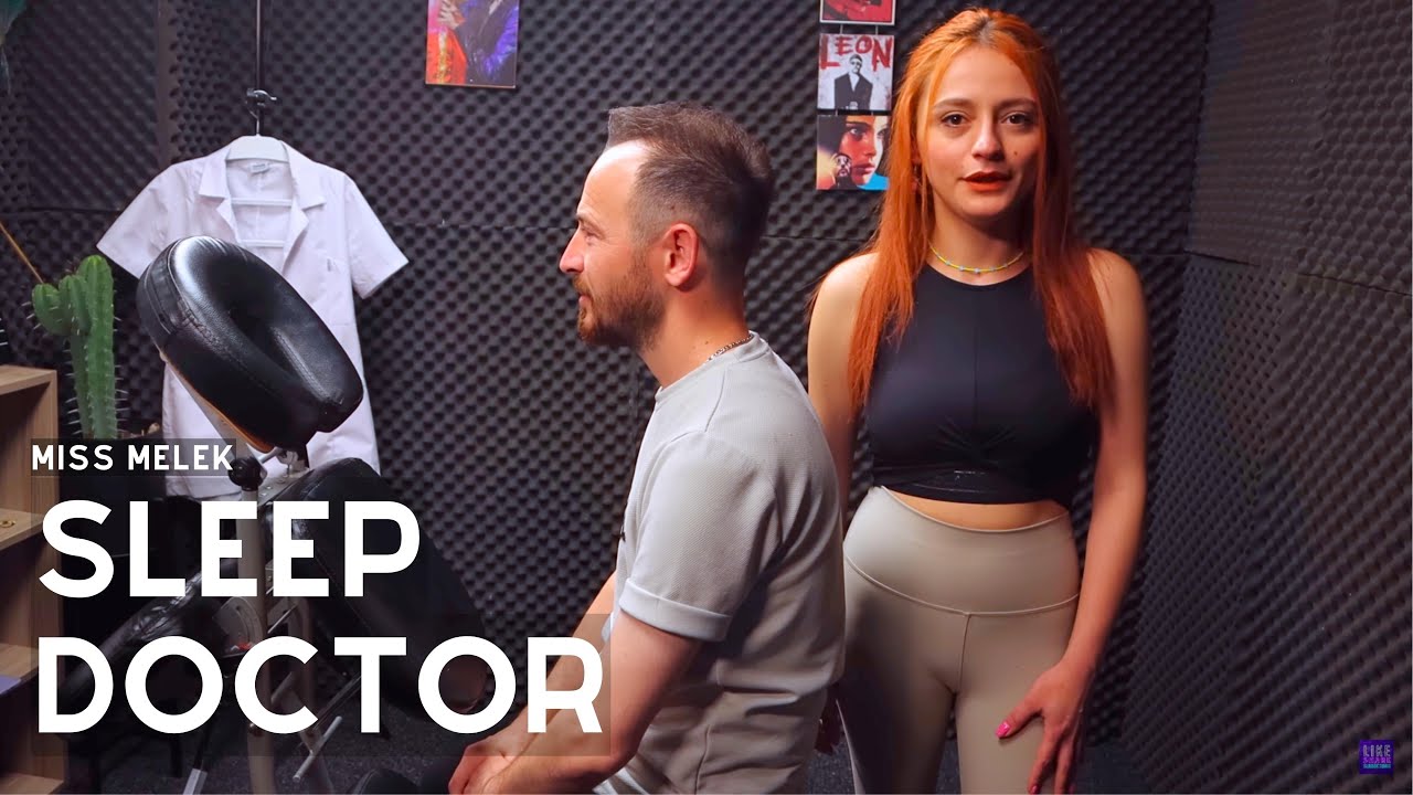 [ASMR] CRACK & MASSAGE ''SLEEP DOCTOR'' - Miss Melek