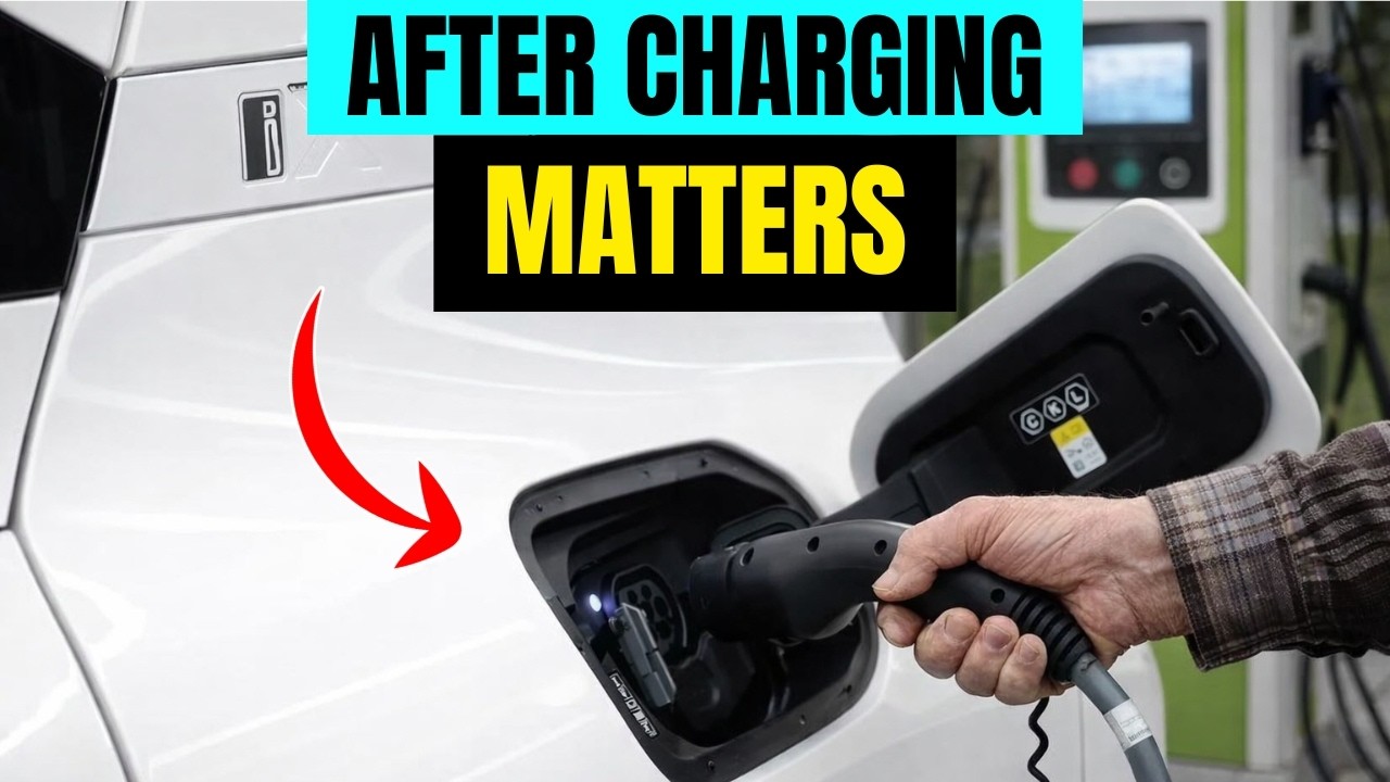 Always Do This After Charging Your EV