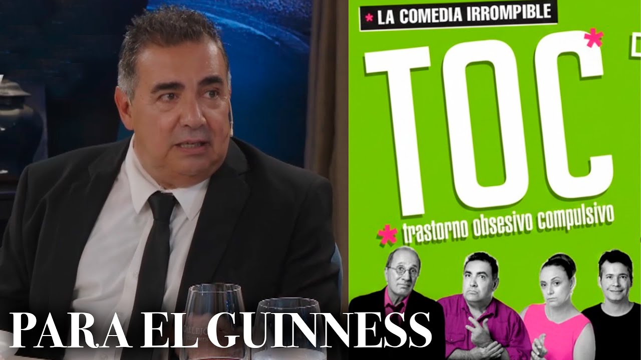 El impresionante récord que ostenta Toc Toc, la obra que protagoniza Diego Pérez