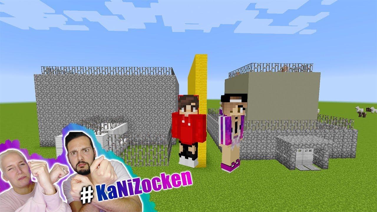 KAANS Riesen GEFÄNGNIS vs NINAS Mini GEFÄNGNIS! Für Polizisten & Gefangene - Minecraft Build Battle