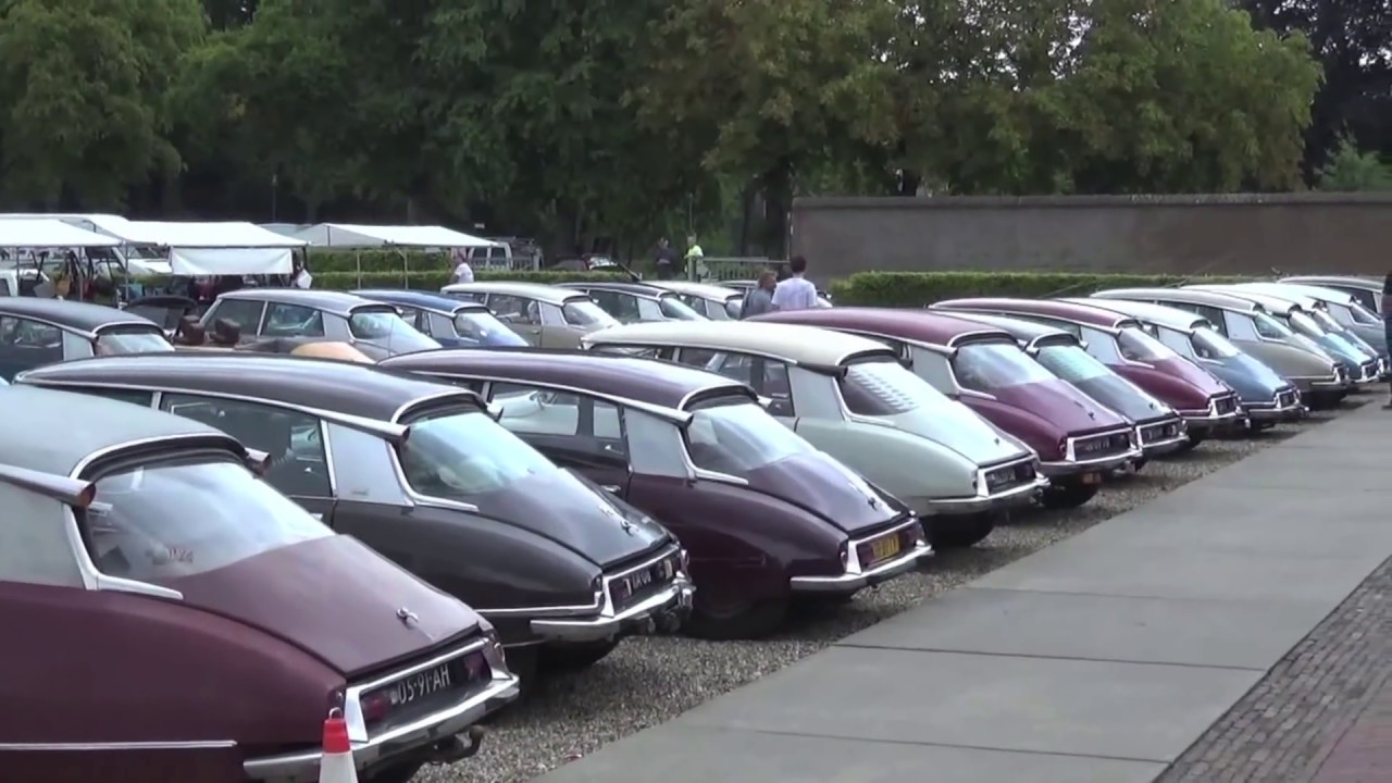 DS Meeting 2014 Veenhuizen Citroen ID19, DS20, DS21, DS23 en DSuper