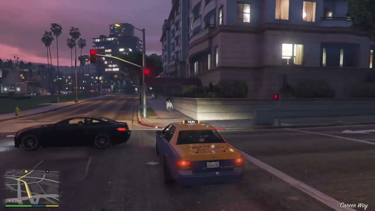 So many close calls, but then...GTA 5 story mode I crash the video ends part 15